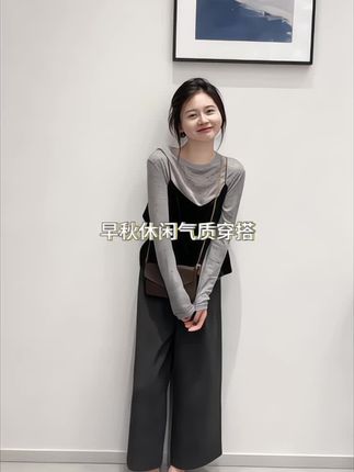 #韩系穿搭 #小个子穿搭 #素颜穿搭如何摆脱土气感 #谁穿谁好看 #早秋穿搭