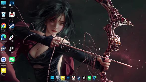 3分钟搞定 Wallpaper安装 #wallpaper推荐 #桌面美化插件 #电脑美化
