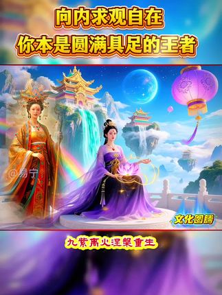 向内求观自在,你本是圆满具足的王者!