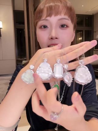 #珠宝 #设计款 #冰种 冰透佛公
