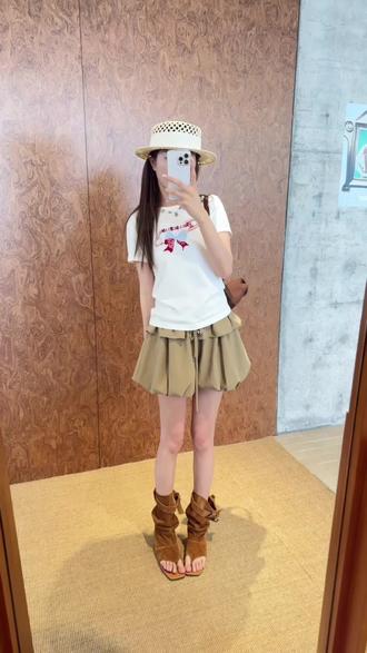 seriase上新 #今日份少女感ootd #分享夏季韩系穿搭