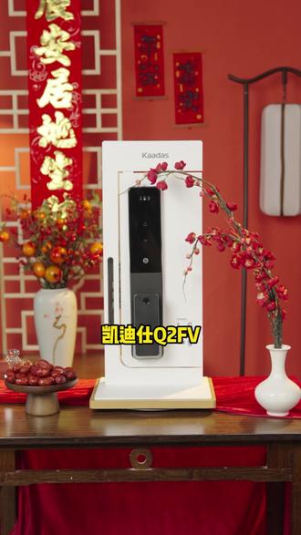 三位数就能带走全自动的人脸智能锁Q2FV,这配置,这价格!#凯迪仕智能锁