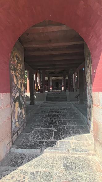 平顺九天圣母庙 圣母殿首次亮相北宋琴面昂。
