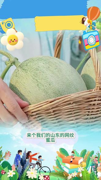 山东网纹瓜 #山东网纹瓜 #网纹瓜 #水果 #山东网纹瓜推荐 #好物分享 @DOU+小助手 @DOU+上热门