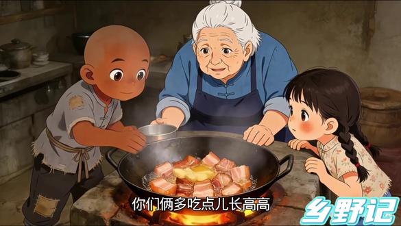 第7集/《乡野记》炼猪油#治愈系 #原创动画 @DOU+上热门 @DOU+小助手