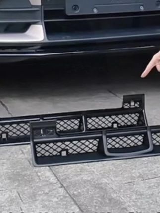 小米YU7防虫网#前唇中网格栅防堵网#可拆卸防尘网罩#汽车用品