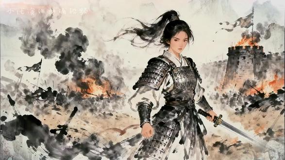 #木兰辞 #花木兰 木兰辞朗诵舞蹈背景视频!