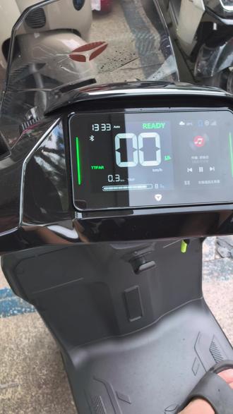 仪表可玩性最高的一款车,雅迪白鲨,秒杀九牛