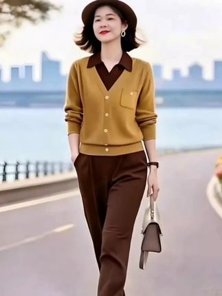 #秋冬穿搭新鲜感在线 #早秋穿搭三分钟出门不是梦 #秋季微胖穿搭测评 #初秋一周不重样穿搭 #秋季不露腿穿搭