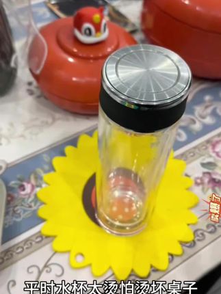 向日葵创意隔热垫锅垫家用餐垫盘子垫子餐桌垫防烫碗垫茶水杯垫#隔热垫 #向日葵隔热垫 #隔热垫推荐