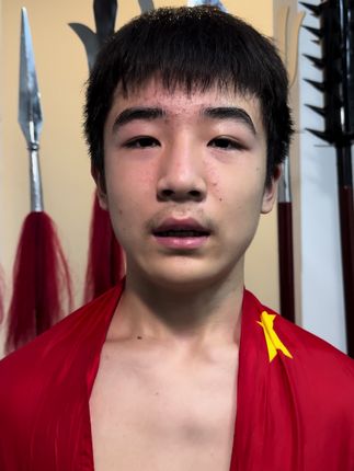 河南许昌小伙出站武林风金腰带挑战赛加油,感谢大家的支持鼓励。#抖音职业武林 #武林风