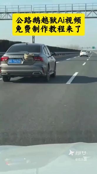 公路鹅越狱教程来了 #即梦ai#既梦seedance2.0 #ai分身戏精大赛 #我的ai分身杀疯了