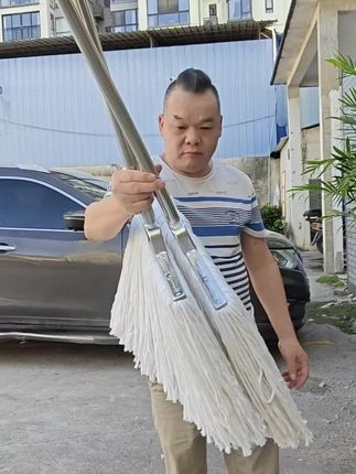 焊接一体杆钢排拖!纯棉加厚!牢固耐用!吸水性强!