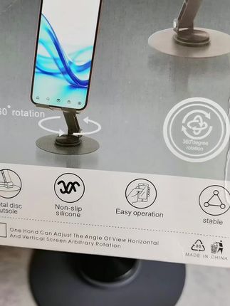 360°可折叠旋转平板支撑架镂空支架 【桌面神器】通用全金属手机支架360°可折叠旋转平板支撑架镂空散热