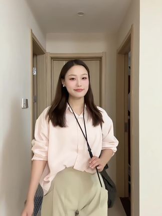 不仅要不露腿还要显腿长 158/100斤 🍎女孩已经想好秋天怎么穿了#早秋穿搭 #秋季穿搭 #苹果型身材 #小个子穿搭显瘦显高 #学生党平价穿搭