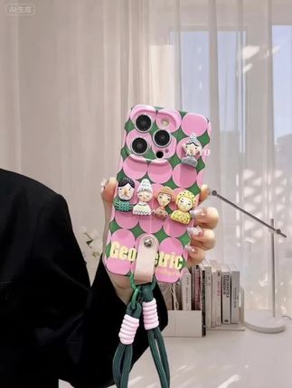 苹果16~高级撞色卡通公仔手机壳硅胶简约小众防摔壳~#手机壳小众软壳防摔#手机壳高级小众 #个性手机壳#创意手机壳#手机壳 #热门