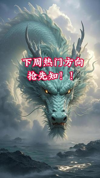 下周大事件前瞻 #股票 #股市 #a股 #股票交易