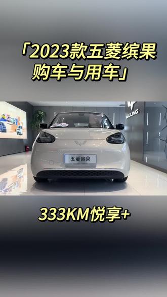 2023款五菱缤果,333KM悦享+ ,最新落地价格和用车分析来了,你觉得怎么样?#五菱缤果 #缤果大空间五门纯电车 #懂车帝 #养车成本