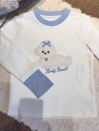 十一之后就降温,赶紧给孩子准备好毛茸茸的磨毛T恤,更暖和,颜值太好看了!#百搭t恤  #磨毛T恤#长袖T恤 #女童T恤 #打底衣