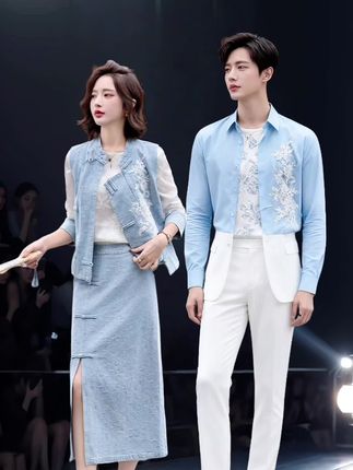 #新中式穿搭 #国风古韵 #中式美学服饰 #新中式穿搭成为中秋宠儿 #国风女装