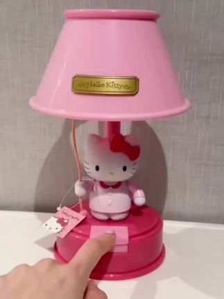 好朋友会送我HelloKitty小夜灯的 #也太可爱了吧 #hellokitty #小夜灯 #Kitty #台灯