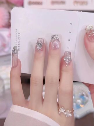 #纯手工穿戴甲#穿戴甲随意摘戴#上热门🔥 #无限回购的宝藏单品