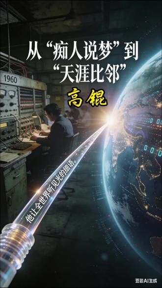 高锟(1933-2018)
华裔物理学家、工程师,被誉为“光纤通信之父”,2009年诺贝尔物理学奖得主。
童年时在上海家中阁楼进行化学实验,点燃了他对科学的好奇。1966年,时任英国标准电信实验室工程师的高锟,发表了那篇石破天惊的论文。他系统论证了:只要将石英玻璃的纯度提得足够高,就能用它来长距离、低成本地传输光信号,取代传统铜缆。
这一构想在当时被普遍视为“痴人说梦”,遭到学界和工业界的广泛质疑与嘲笑。然而,高锟以非凡的远见和执着,花费数年推动玻璃提纯工艺,最终证明了其可行性。他的理论直接催生了全球第一条实用化光纤,并由此编织成覆盖全球的海底与陆地光缆网络,成为互联网、全球通信和数字经济最核心的物理基石。
晚年虽受阿尔茨海默病困扰,忘记了自己的伟大成就,但他用“光”连接世界的梦想,已深刻改变了人类文明的形态。
他的一句“疯话”,让世界听到了光的声音。🌐从被嘲“痴人说梦”到奠定整个互联网的基石,#高锟 用一生诠释了什么是超越时代的远见。#光纤之父 #诺贝尔奖 #科技史 #人物传记