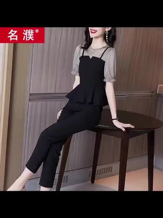 #上热门 #显瘦穿搭 #秋季穿搭 #套装 #两件套
