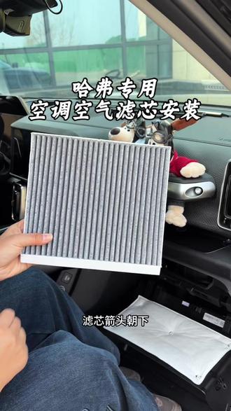 哈弗汽车的空气滤芯和空调滤芯一定要定期更换,避免进气受阻导致油耗增加,自己动手就可更换,还能省几百,真的很好 #空气滤芯更换教程 #空调滤芯更换教程 #哈弗 #长城汽车 #汽车用品