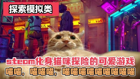 你想体验在游戏中化身为猫咪吗?steam这款游戏就能满足你!喵喵喵#游戏推荐 #游戏分享 #steam游戏 #单机游戏 #猫咪 #赛博朋克 #迷失 #治愈猫咪 #模拟游戏