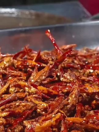 贵州特产香辣脆辣椒酥香酥辣#麻辣#解馋 #无辣不欢