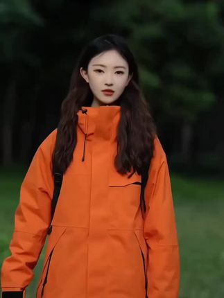 #冲锋衣 三合一可拆卸男女款防风防水冲锋衣适合情侣户外登山通勤服#穿搭 #户外服装 #抖音推广