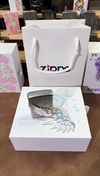 男生生日礼物新选择,热恋之翼防风打火机太酷了!