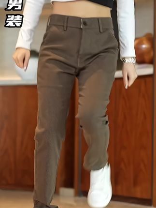 春秋新款2025休闲裤男士直筒商务 西裤弹力男士显瘦舒适男裤子百搭#男士休闲裤#显高显瘦显腿长#舒适百搭#商务休闲