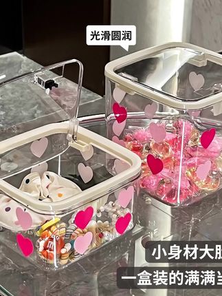 儿童发饰收纳盒小女孩皮筋头绳发卡饰品发夹整理发圈发箍首饰盒#收纳好物#头绳收纳#好物推荐#发圈收纳好物#居家好物