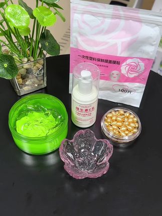 皮肤干燥缺水 毛孔粗大 暗黄有干纹细纹 试试这个#芦荟灌肤 六件套 一套都齐了 男女都能用#提亮肤色改善暗沉 #护肤 #芦荟胶