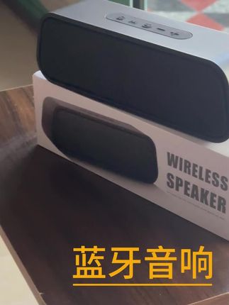 推荐#蓝牙音响#双喇叭#低音炮#无线音箱#户外便携 Desmond 蓝牙音响低音炮双喇叭大音量户外便携插卡FM无线音箱