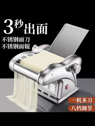 告别手擀面!海鸥新款面条机,铜线机芯动力足,全自动压面不费力!