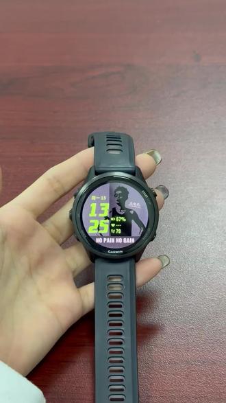 佳明手表 如何设置数据播报提示外放? #佳明手表 #跑步