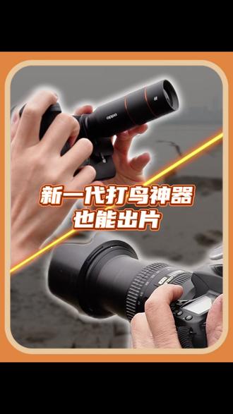 OPPO小巨炮VS专业相机,新一代打鸟神器也能轻松出大片#oppofindx9 #增距镜 #深圳湾 #拍鸟 #打鸟