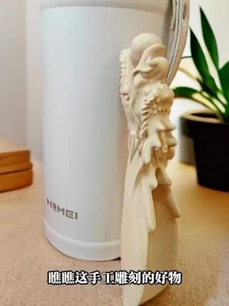 黄杨木雕刻龙首茶勺茶匙茶道配件文玩摆件送礼品装饰工艺茶室家居
