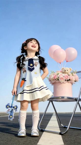 夏天穿这条裙子!娃跑跳都不闷汗超舒服 #夏季新款 #女童连衣裙 #公主裙 #女童夏装 #萌娃女宝夏日穿搭元气合集