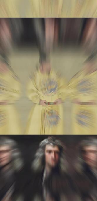 #牛顿#论战
牛顿VS李世民。