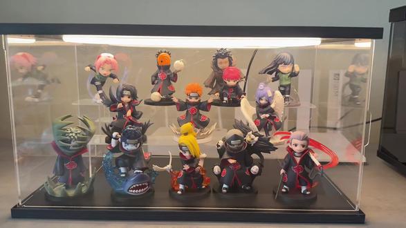 请忽略上面的两个女孩#火影忍者 #晓组织 #手办 #超燃动漫 #热血动漫