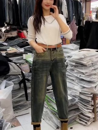 #牛仔裤穿搭 #穿搭搭配 #时尚潮流 #时尚感穿搭 #今日分享