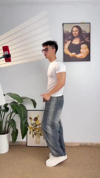 硬核水洗软牛仔 #牛仔裤 #牛仔裤搭配 #裤子 #休闲裤男 #裤子推荐