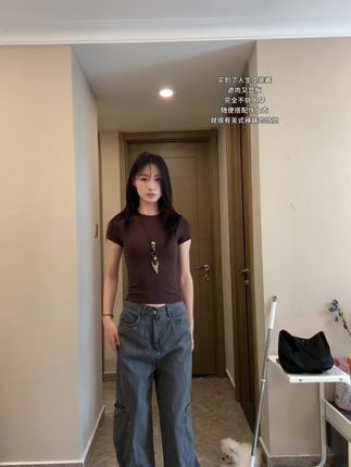 买到了人生工装裤#今日穿搭 #ootd穿搭 #显瘦裤子 #美式复古