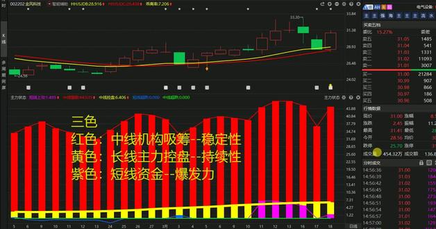 金风科技主力疯狂抢筹,要一飞冲天了? #金风科技 #3月18号