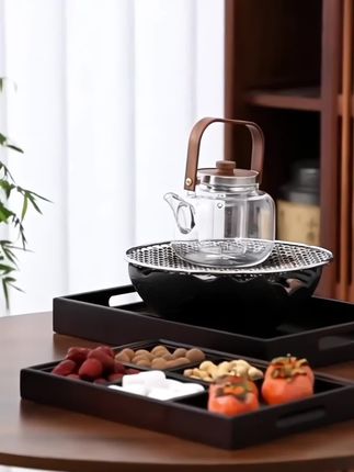电陶炉围炉煮茶烤火炉煮茶器电陶炉#电陶炉 #电陶炉煮茶 #围炉 #煮茶器 #烤火炉