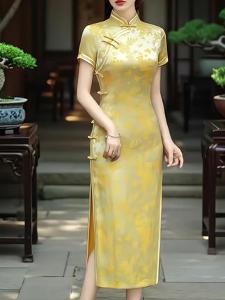 #小个子穿搭 #旗袍时尚女装 #旗袍裙 #高贵优雅 #中国风旗袍 @DOU+小助手 @巨量千川